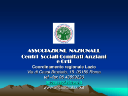 Turismo Presentazione chianciano