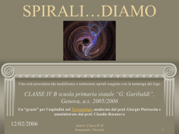 SPIRALI&hellip;DIAMO