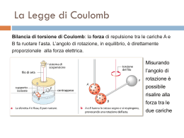 La Legge di Coulomb