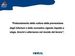 Movimentazione manuale dei carichi