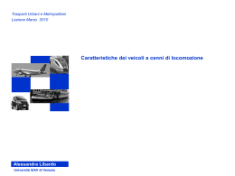 Valutazione di sistemi ferroviari nelle aree metropolitane diffuse