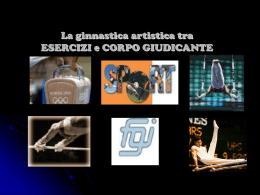 La ginnastica artistica