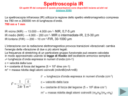 Spettroscopia IR
