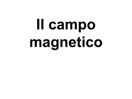 Il campo magnetico