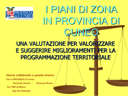 15 maggio 2008 - Provincia di Cuneo