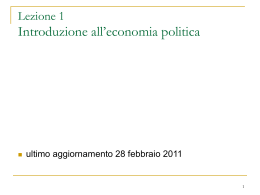 lezione 1 - introduzione