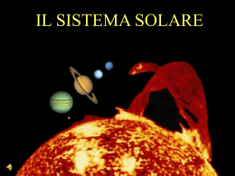 Sistema Solare_1 - Liceo Linguistico P. Lanza