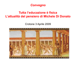 Il corpo tra ragione e sentimento
