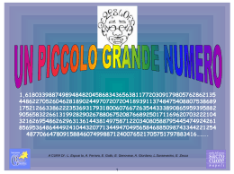 Un piccolo grande numero