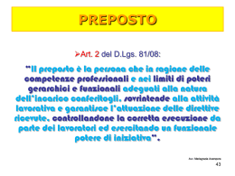 Slides sicurezza 2 - CSDDL.it
