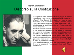 Piero Calamandrei Discorso sulla Costituzione