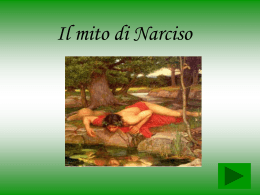 Il mito di Narciso - Scuola Istituto Sacro Cuore Gallarate