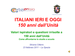 Presentazioni - storieinrete.org