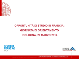 opportunitá di studio in francia