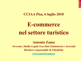 Ecommerce nel settore turistico 100706