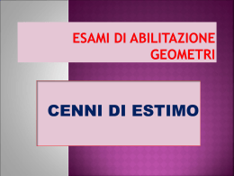 Diapositiva 1 - Collegio Geometri di Ragusa