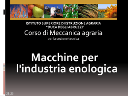 Macchine Enologiche