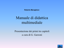 Manuale di didattica multimediale