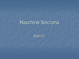 Macchina Sincrona - eLearning Services