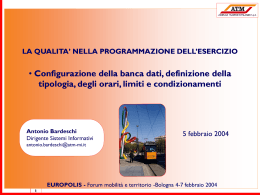 Intellibus e Sistema Informativo Diagnostico