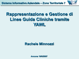 Sistema Informativo Aziendale &ndash; Zona Territoriale 7