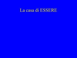 La casa di ESSERE