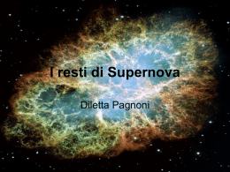I resti di Supernova