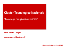 Tecnologie per gli Ambienti di Vita