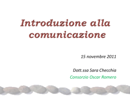 Slide sulla comunicazione