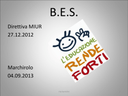 seminario BES Marchirolo 04-09
