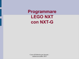 nxt slide corso docenti