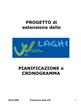 Scarica la pianificazione del piano per estendere le Vie Verdi