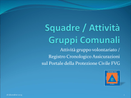 scarica documento - Protezione Civile