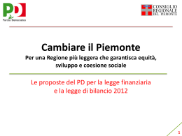 Scarica le nostre proposte