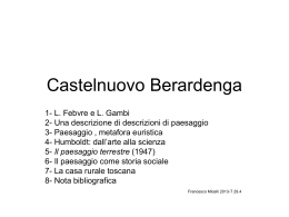 Lezione 8 - Universit&agrave; degli Studi di Trieste
