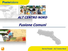 La scelta del CAP UNICO: guarda le slides di Poste Italiane