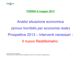 Vai alle slide del seminario