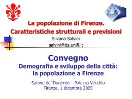 Salvini (File ppt - 4396KB) - Ufficio comunale di statistica di Firenze