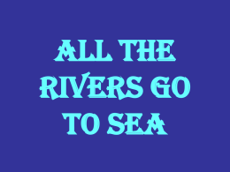Il fiume Liri - All the rivers go to sea Comenius project