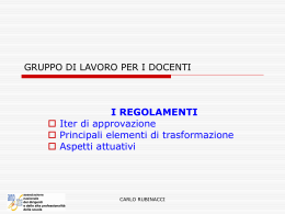 i regolamenti - Anp Lombardia