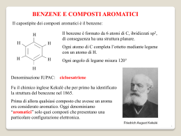 benzene e composti aromatici
