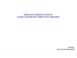 Slides ing. Balsamelli