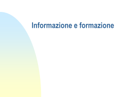 Informazione e formazione - Liceo Scientifico Leonardo