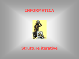 Strutture iterative