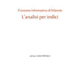 ANALISI FINANZIARIA - Istitutodellaquila.it
