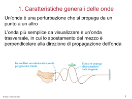 onde e suono - Liceo Morgagni