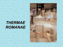 THERMAE ROMANAE