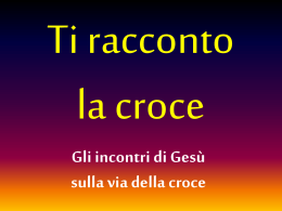 Via Crucis ragazzi - 3 - Arcidiocesi di Bari