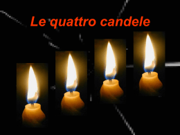 Le 4 candele
