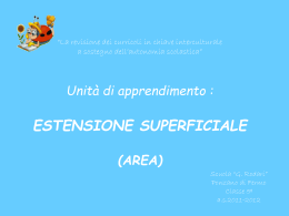 UDL estensione superficiale